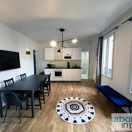 Urban Flat 99 - Spacious 6 Bdr In شقة باريس