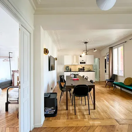 Lägenhet Urban Flat 99 - Spacious 6 Bdr In Paris