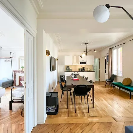 Urban Flat 99 - Spacious 6 Bdr In * Paris